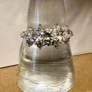 Bomb Party Ring RBP 3005 The Sterling Club Size 9